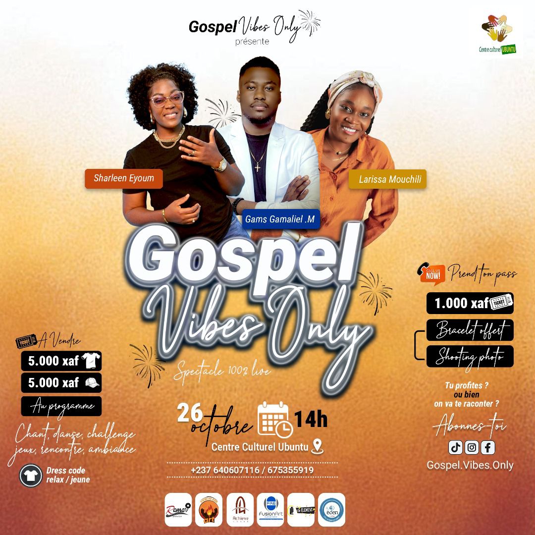 GOSPEL VIBES ONLY – L’EXPLOSION DU LIVE !