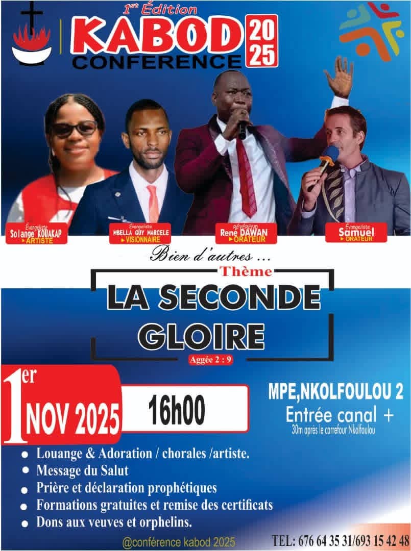 KABOD CONFERENCE 2025 – LA SECONDE GLOIRE EST LÀ