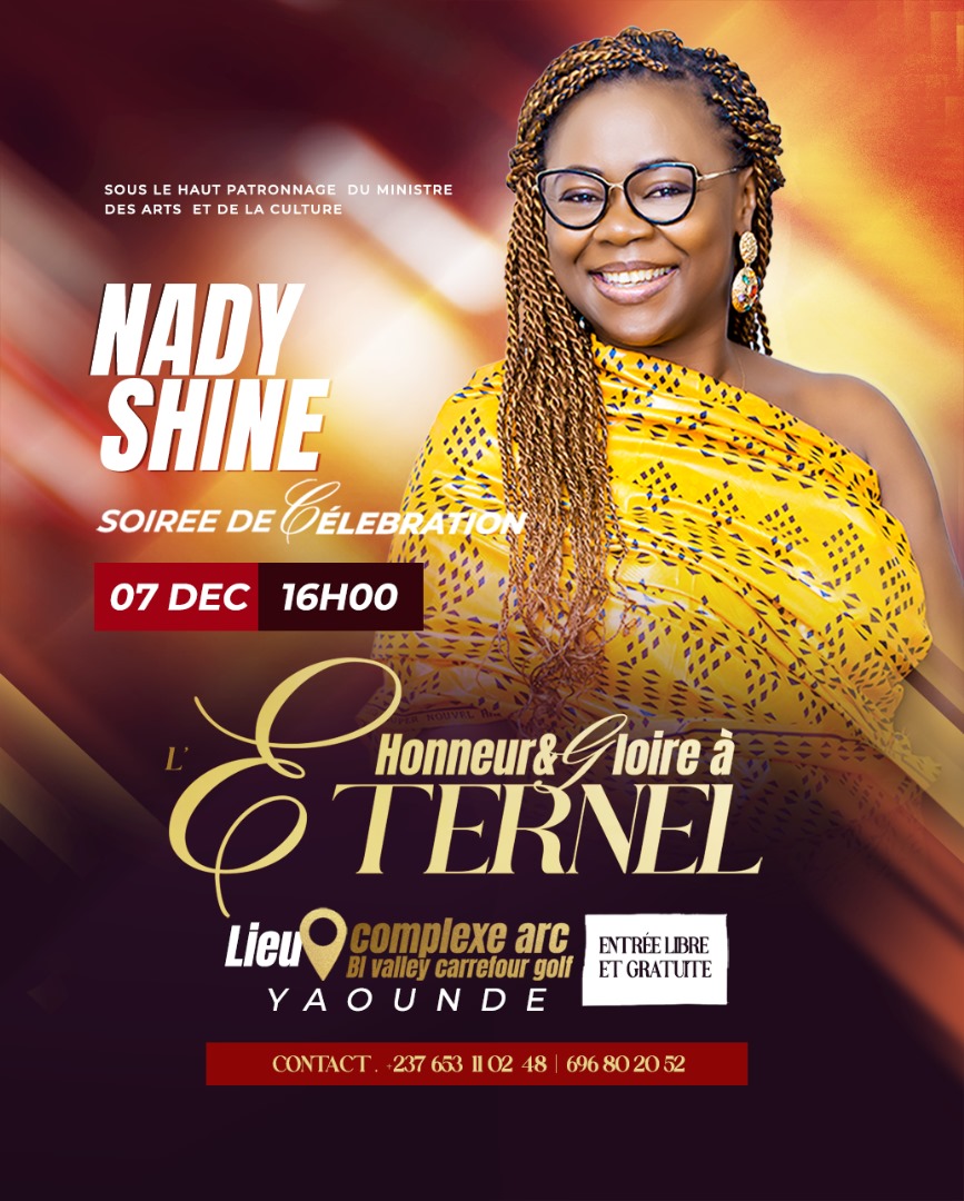 SOIRÉE DE CÉLÉBRATION – NADY SHINE