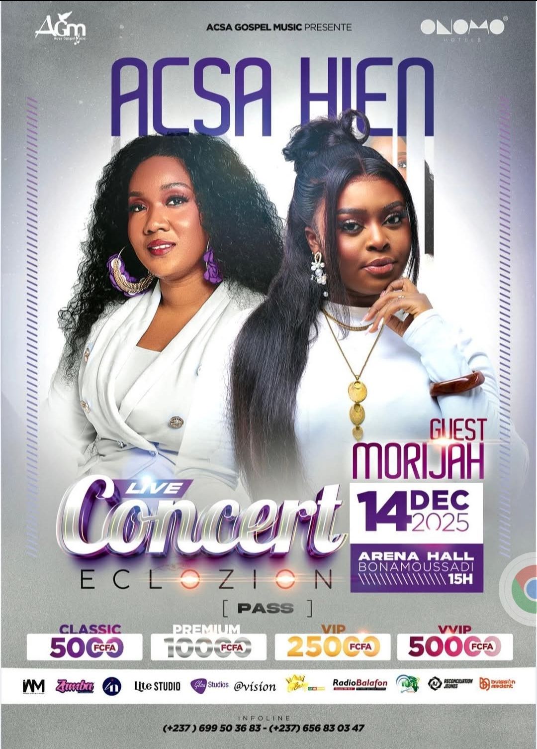 ÉCLOZION AVEC ACSA HIEN – CONCERT LIVE GOSPEL
