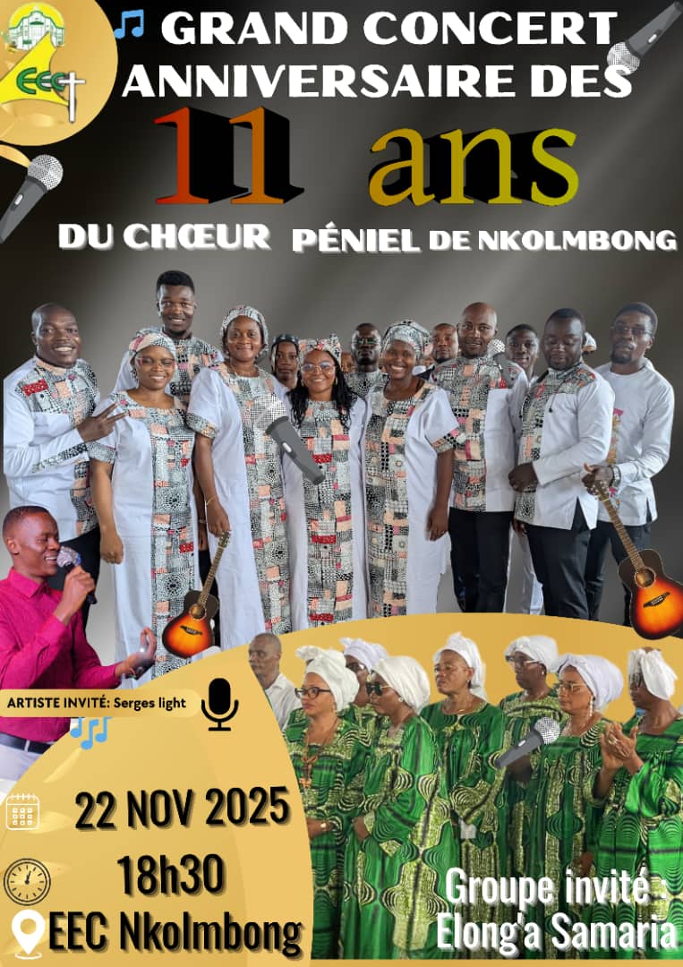 Grand Anniversary Concert – 11 years of the Nkolmbong Péniel Choir!
