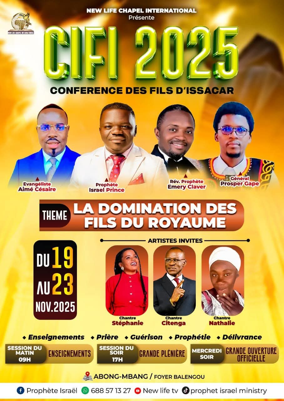CIFI 2025: A major spiritual conference in Abong-Mbang