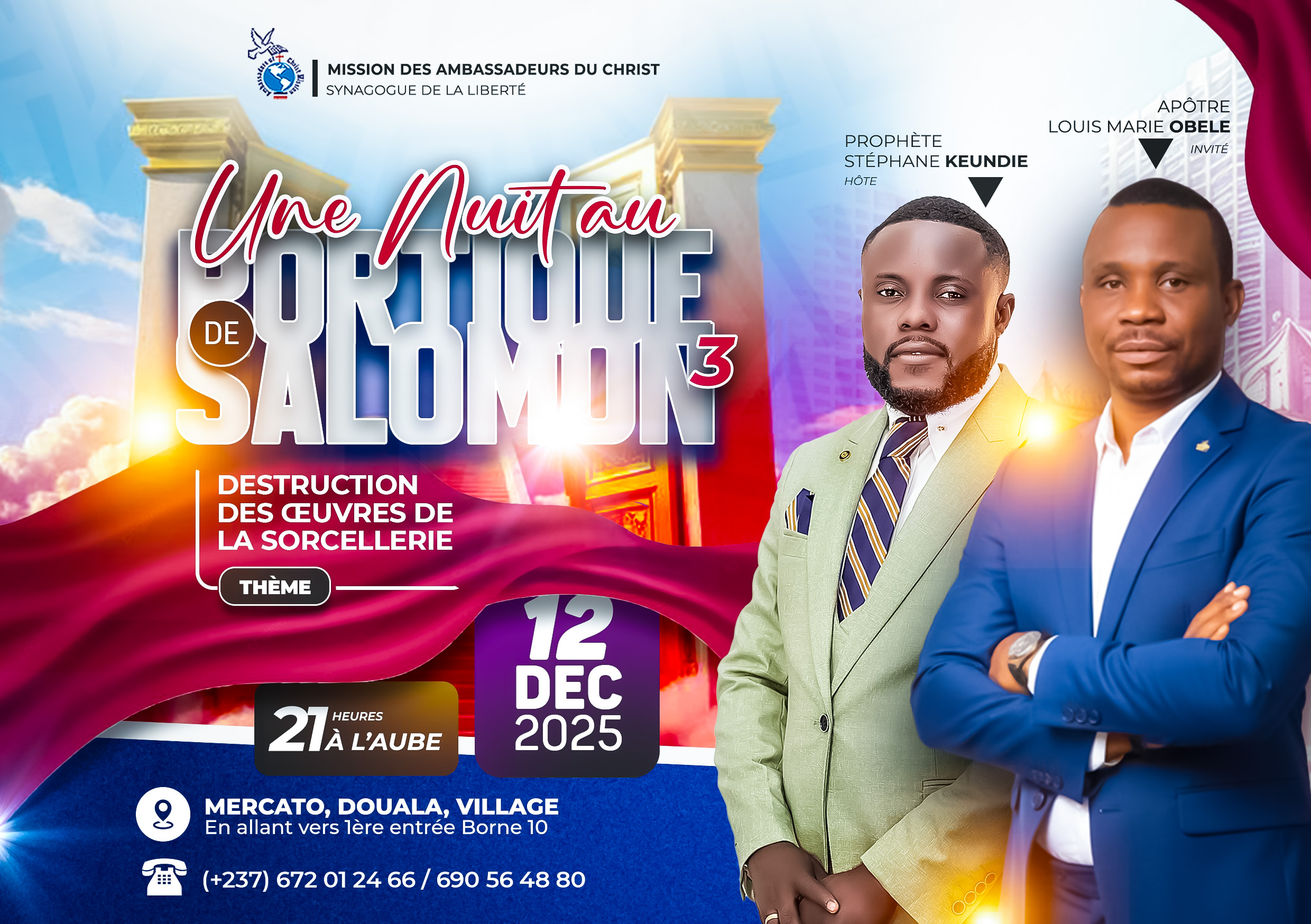 UNE NUIT AU PORTIQUE DE SALOMON – ÉDITION 13