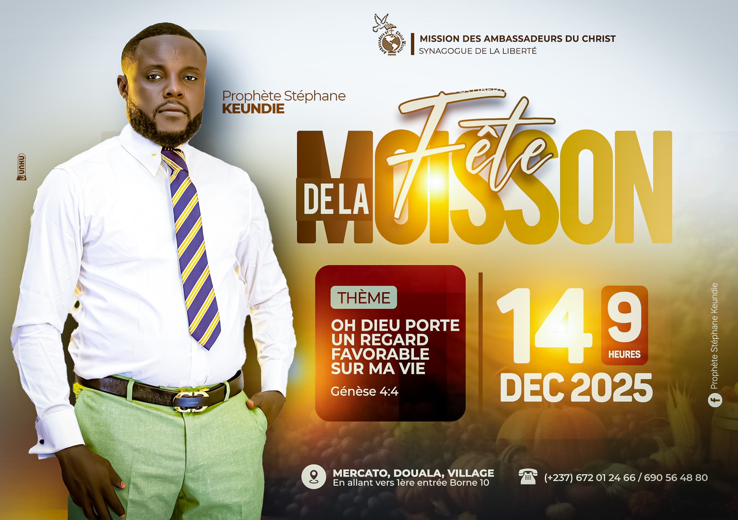 FÊTE DE LA MOISSON – UNE PRIÈRE POUR LA FAVEUR