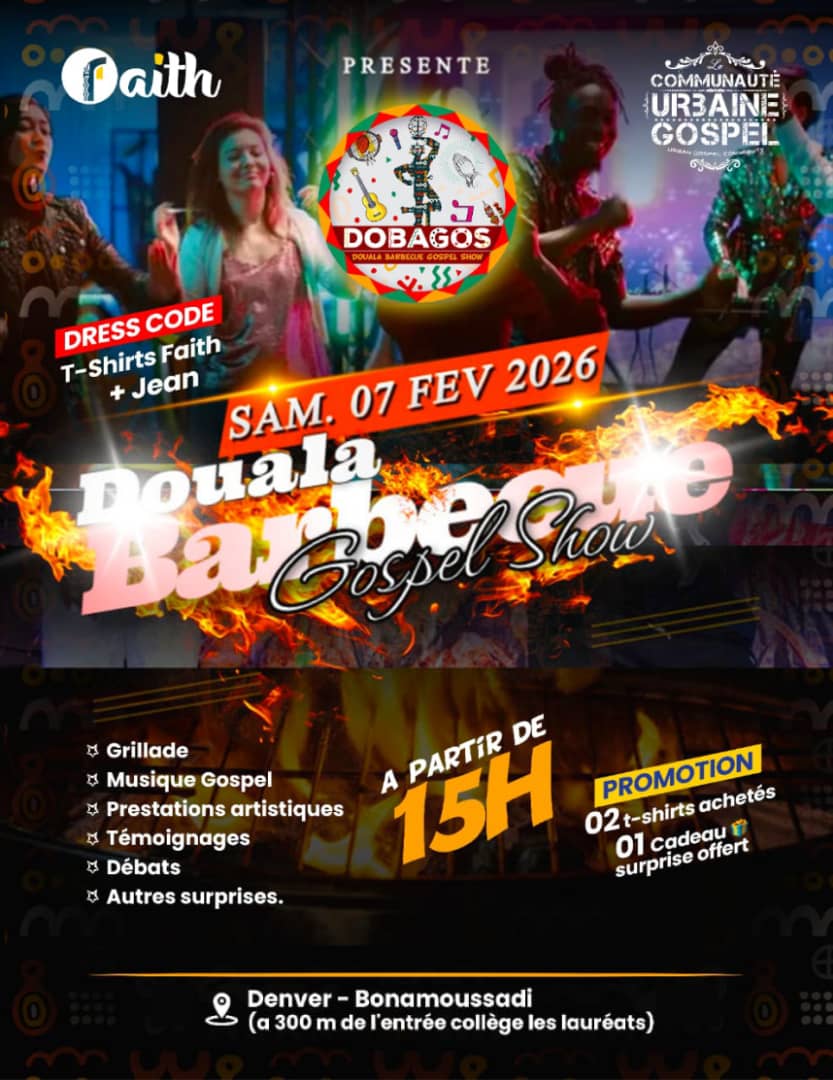 Le Gospel s’invite au Barbecue : rendez-vous le 07 février à Douala