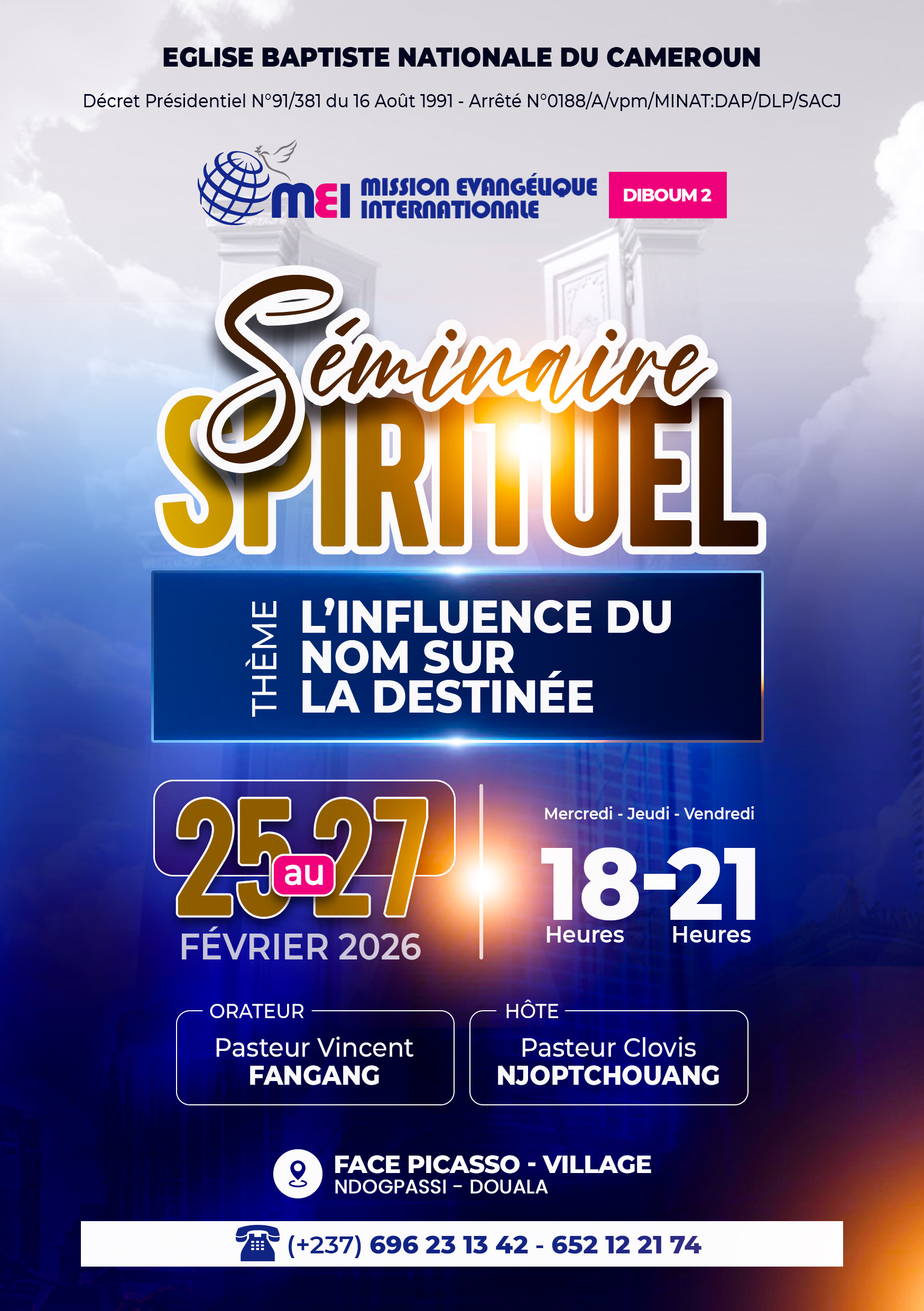 SPIRITUAL SEMINAR 2026