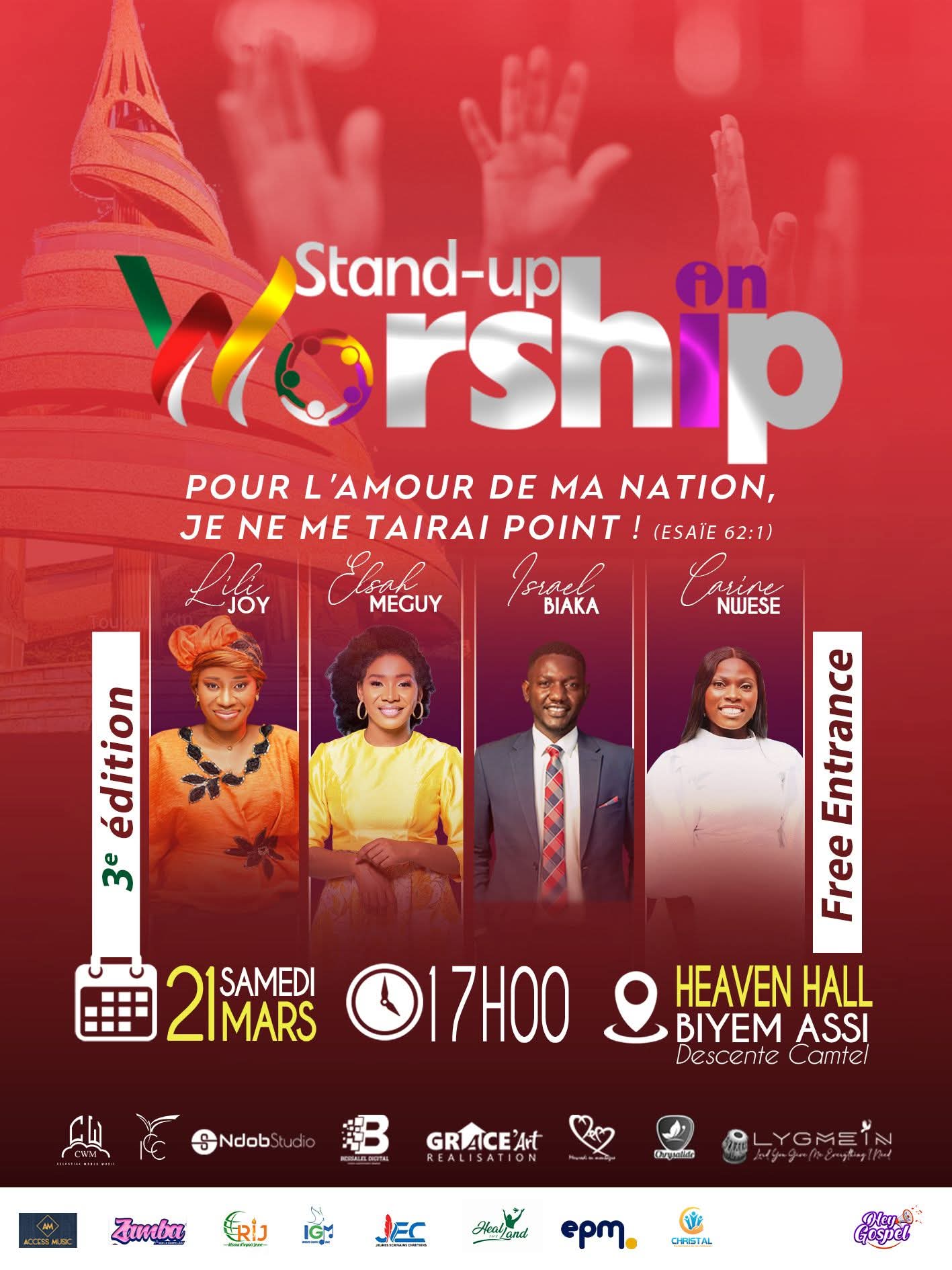 STAND-UP WORSHIP IN  3ᵉ Édition est là !