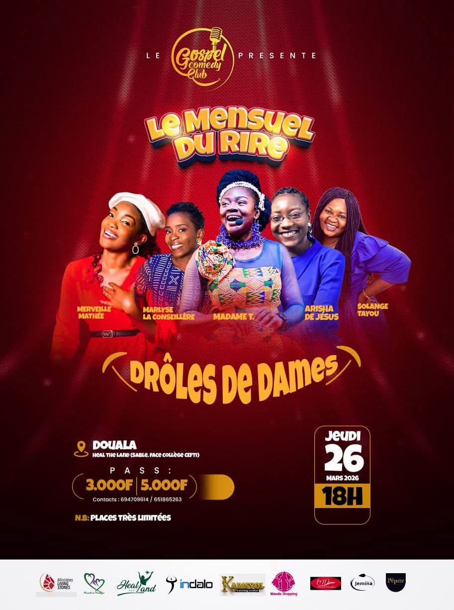 Drôles de Dames : le rire au féminin s’invite au Gospel Comedy Club à Douala
