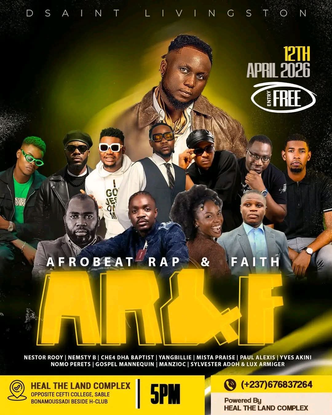 DOUALA READY FOR THE MOST URBAN CHRISTIAN EVENT OF THE YEAR: AR&F 2026