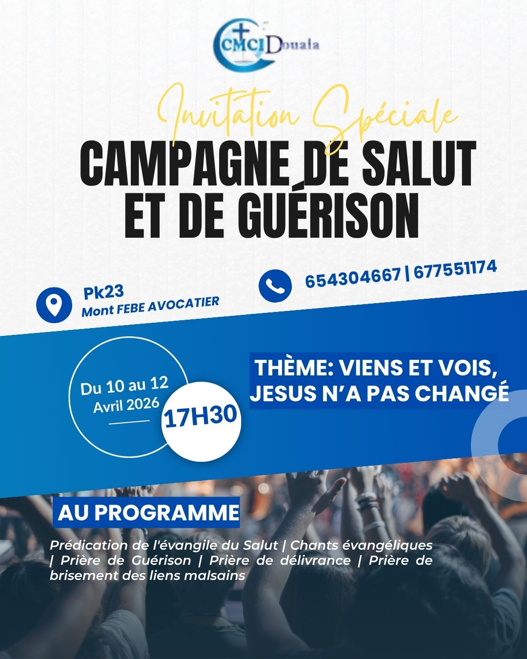 CMCI Douala | Campagne de Salut et de Guérison