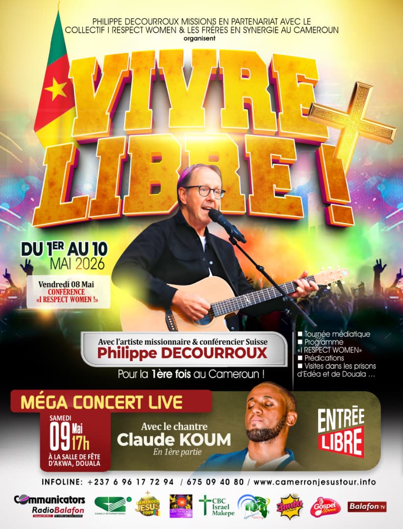 DOUALA, PREPARE-TOI : 𝟏𝟎 𝐉𝐎𝐔𝐑𝐒 𝐀𝐕𝐄𝐂 𝐏𝐇𝐈𝐋𝐈𝐏𝐏𝐄 𝐃𝐄𝐂𝐎𝐔𝐑𝐑𝐎𝐔𝐗 𝐀𝐔 𝐂𝐀𝐌𝐄𝐑𝐎𝐔𝐍