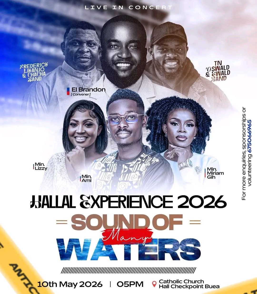 HALLAL EXPERIENCE 2026: “Sound of Many Waters” in Buea