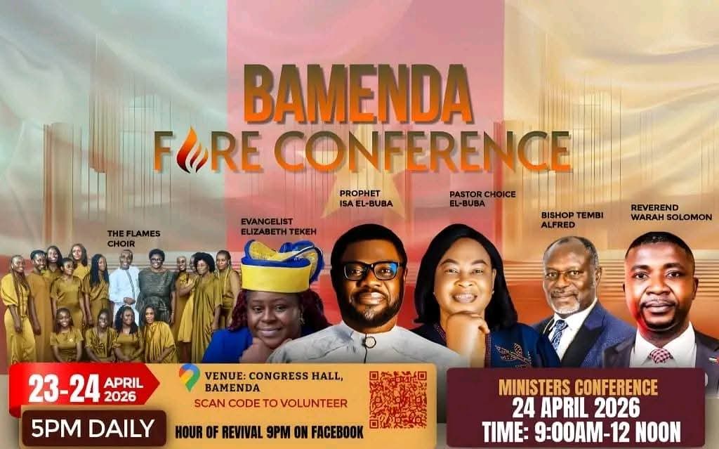 THE BAMENDA FIRE CONFERENCE IS HERE — A POWERFUL REVIVAL EXPERIENCE COMES TO CONGRESS HALL