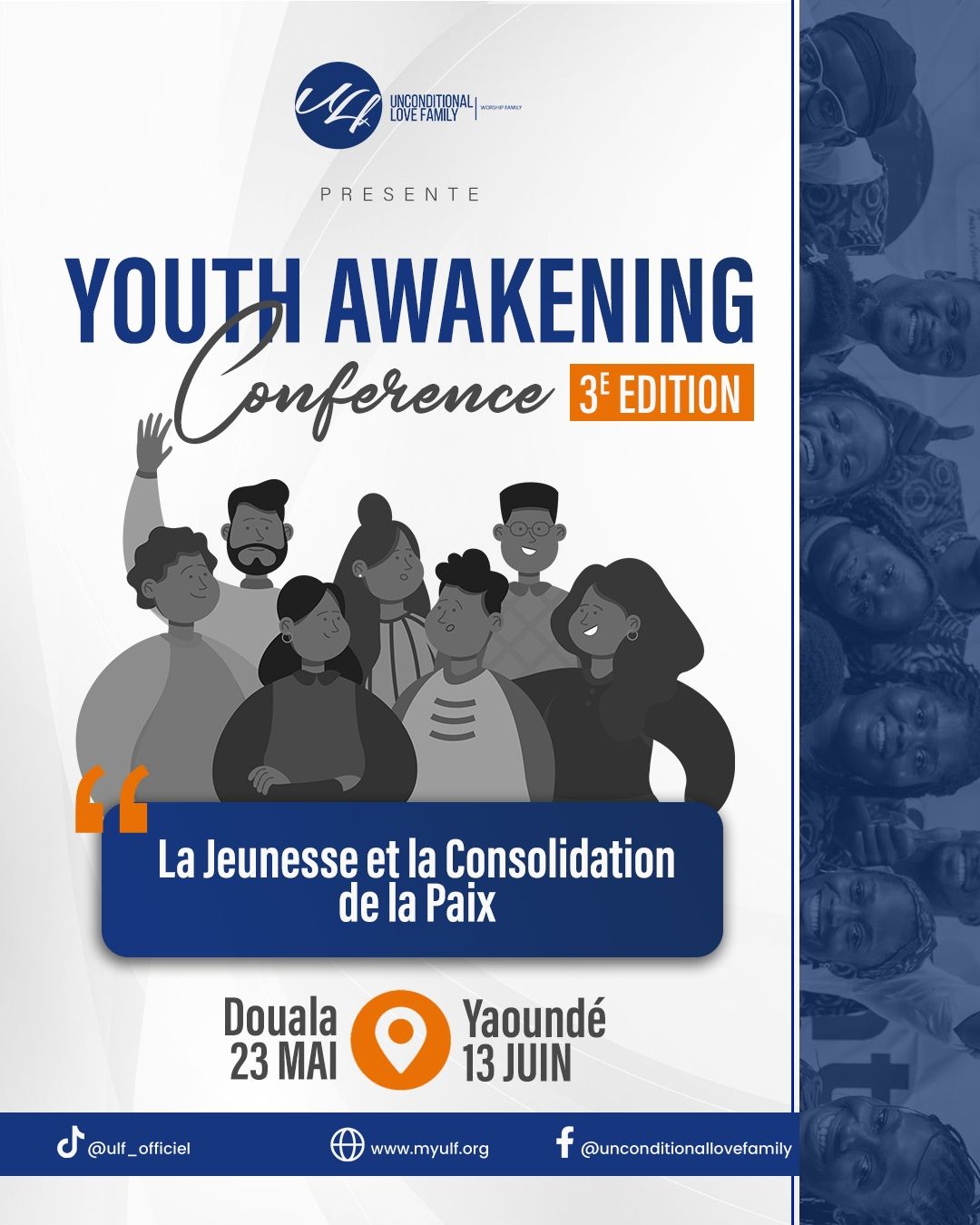 Youth Awakening Conference 3e Edition : Un Appel à la Jeunesse pour la Consolidation de la Paix