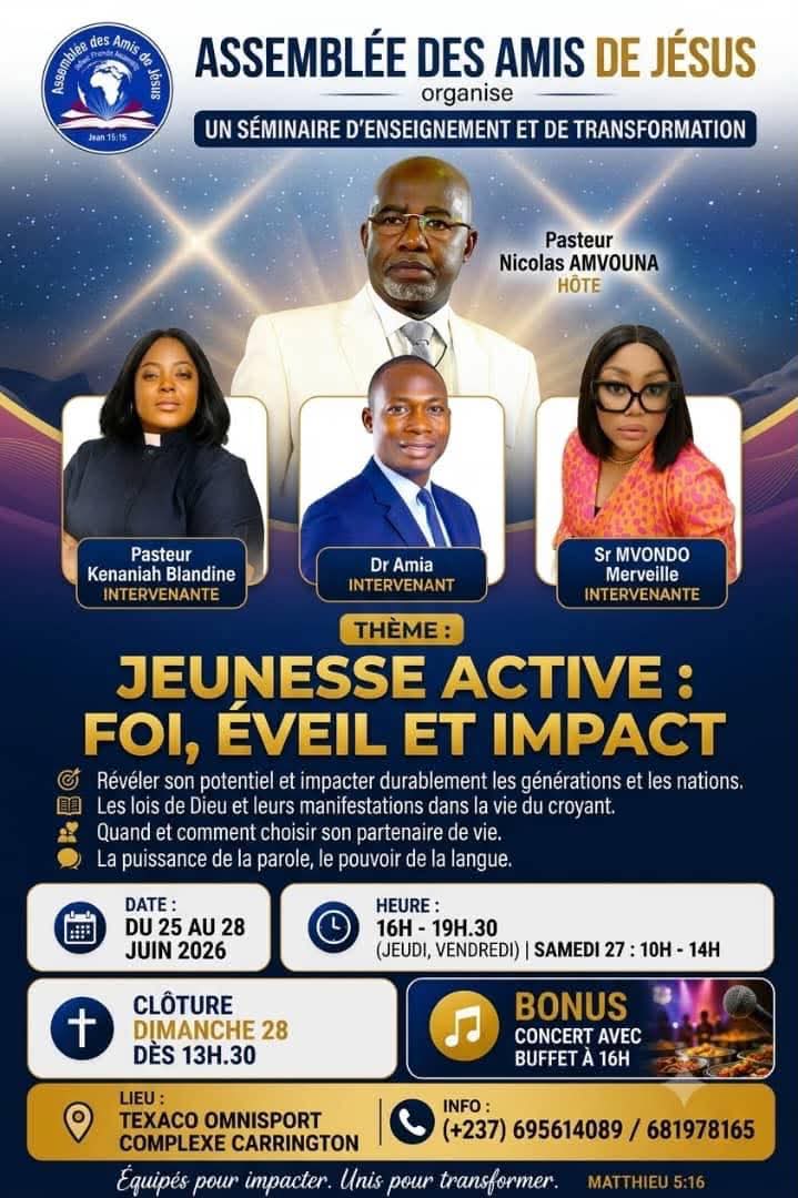 SEMINAR “ACTIVE YOUTH: FAITH, AWAKENING AND IMPACT”