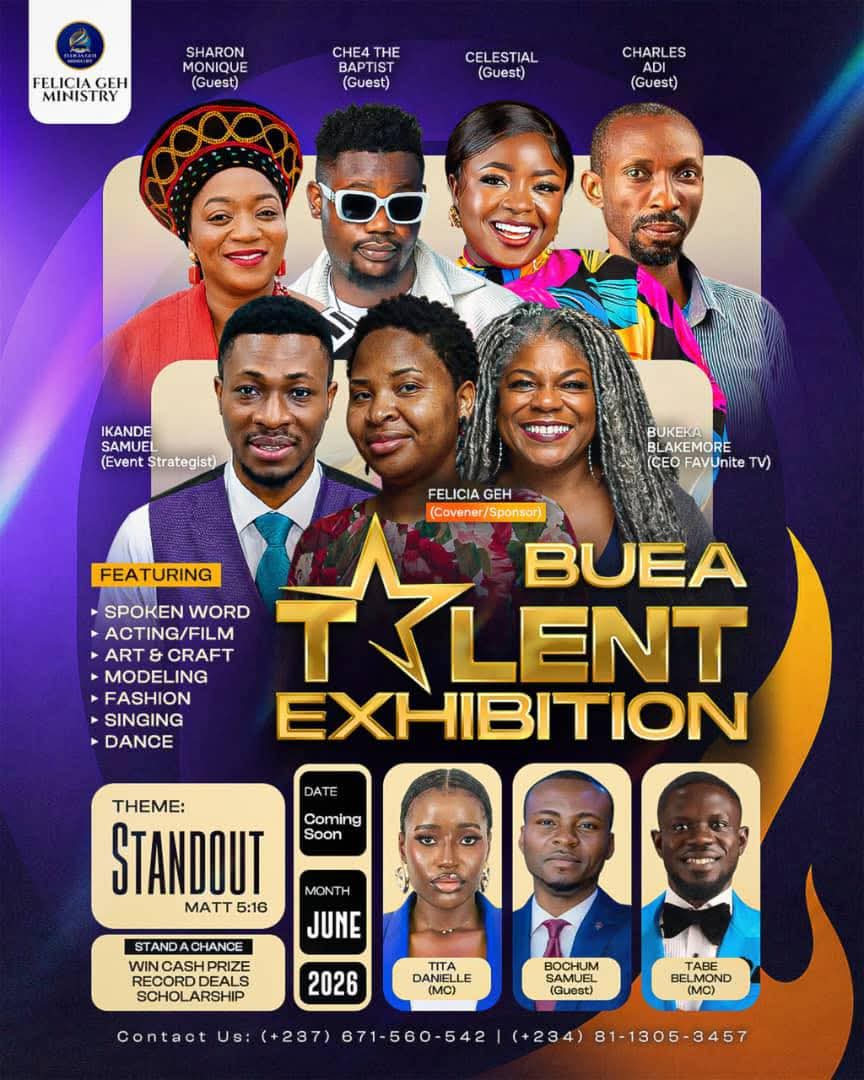 BUEA TALENT EXHIBITION 2026 – STAND OUT!