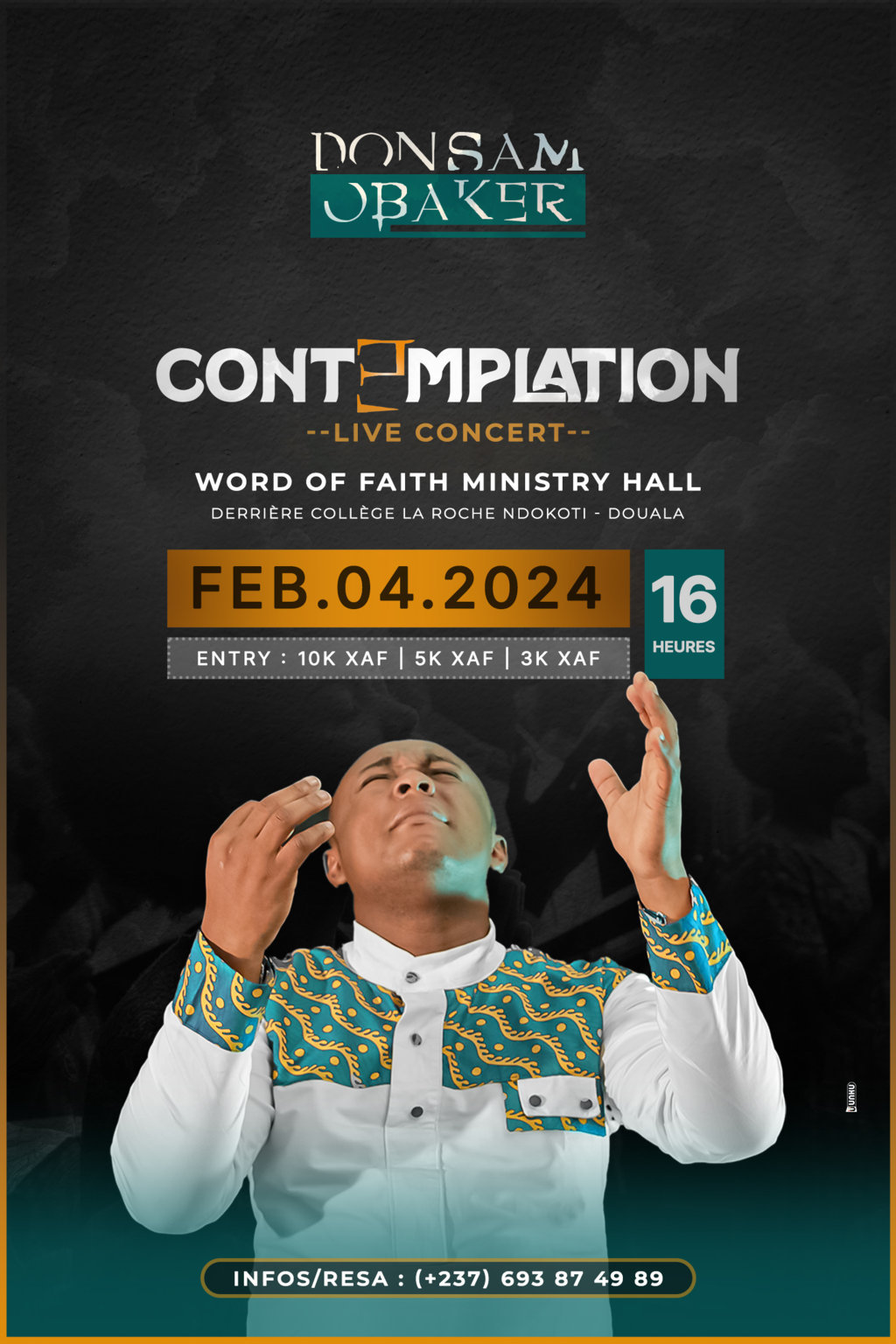 Contemplation Live Concert avec Don Sam Obaker