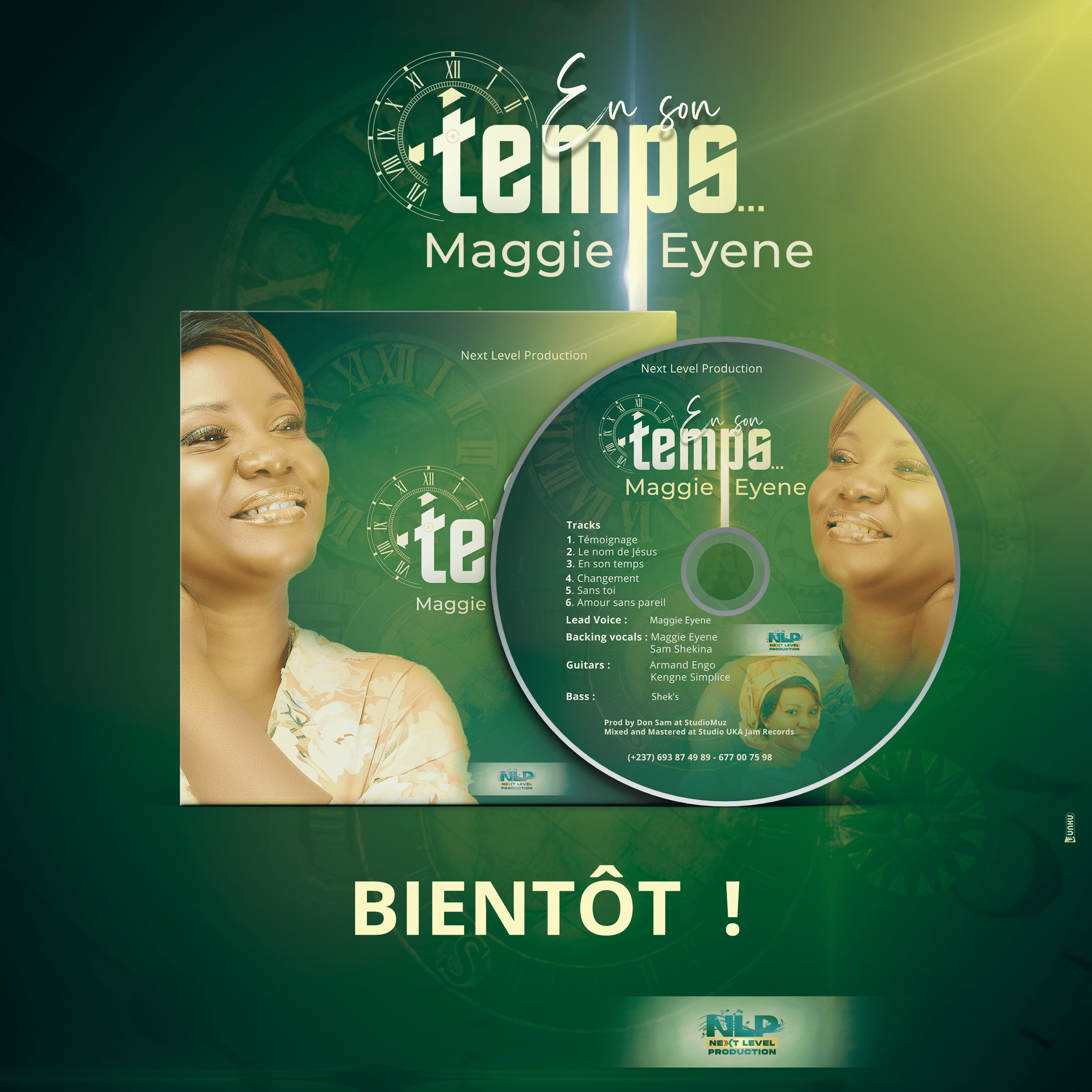 Maggie Eyene annonce la sortie officielle de l'album