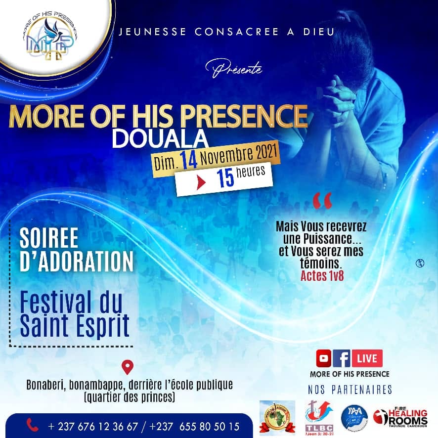 More of his presence Douala
