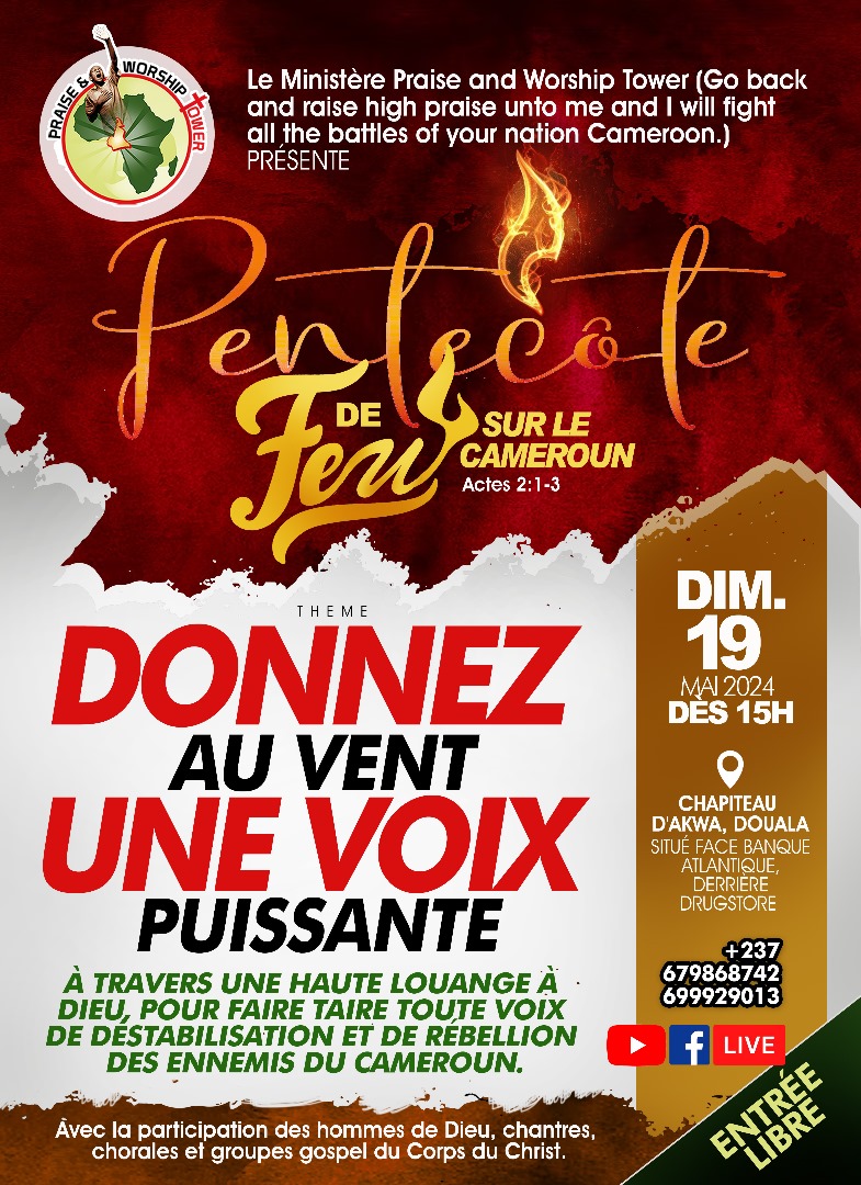 Pentecost on fire in Cameroon