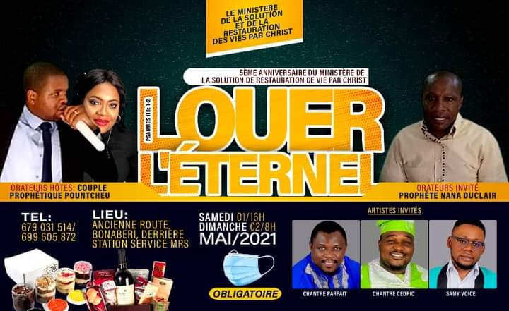 5th anniversary of the Ministry of Solution and Restoration of Lives through Christ