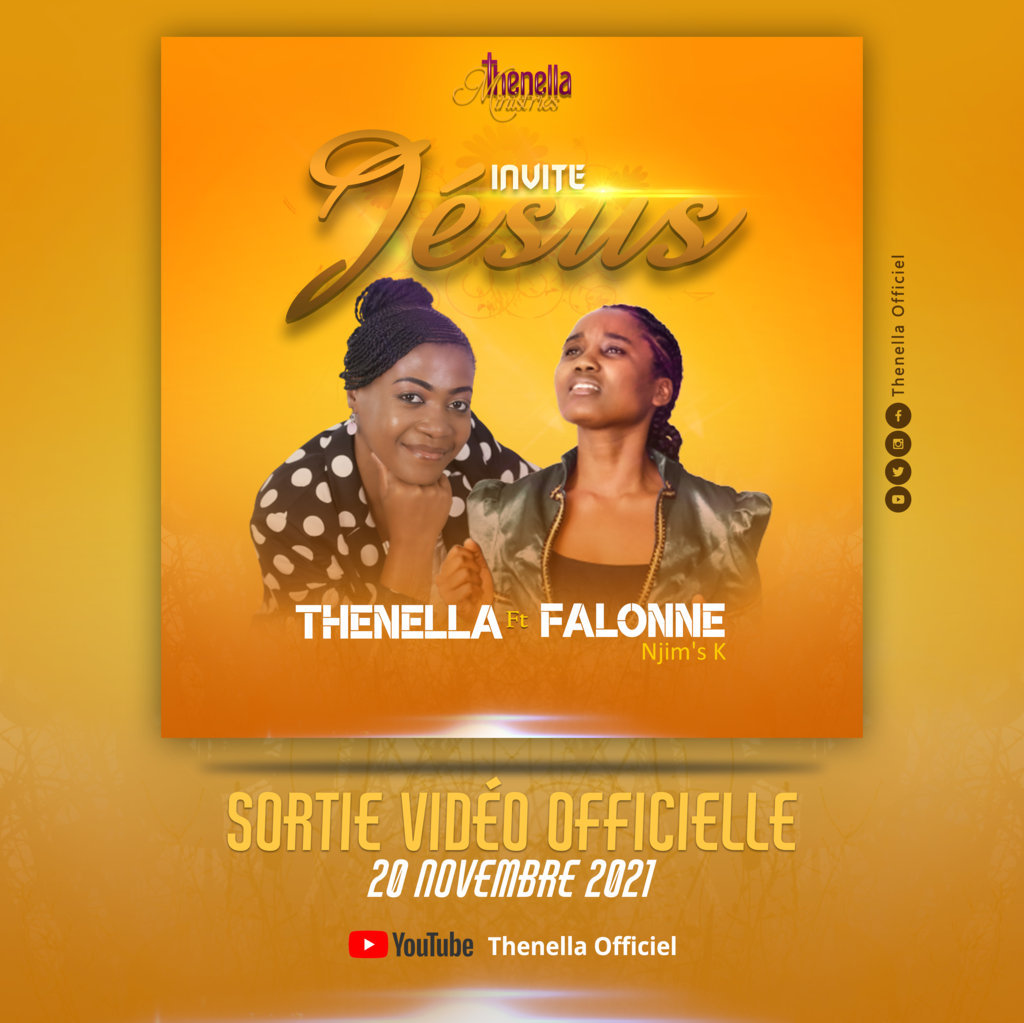 Invite Jésus le clip de Thenella & Falonne Njim's K bient&ocirc;t disponible