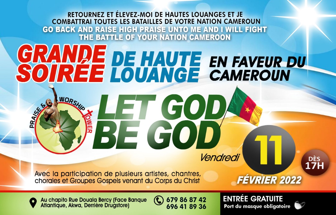 186e édition des soirées de hautes louanges en faveur du Cameroun