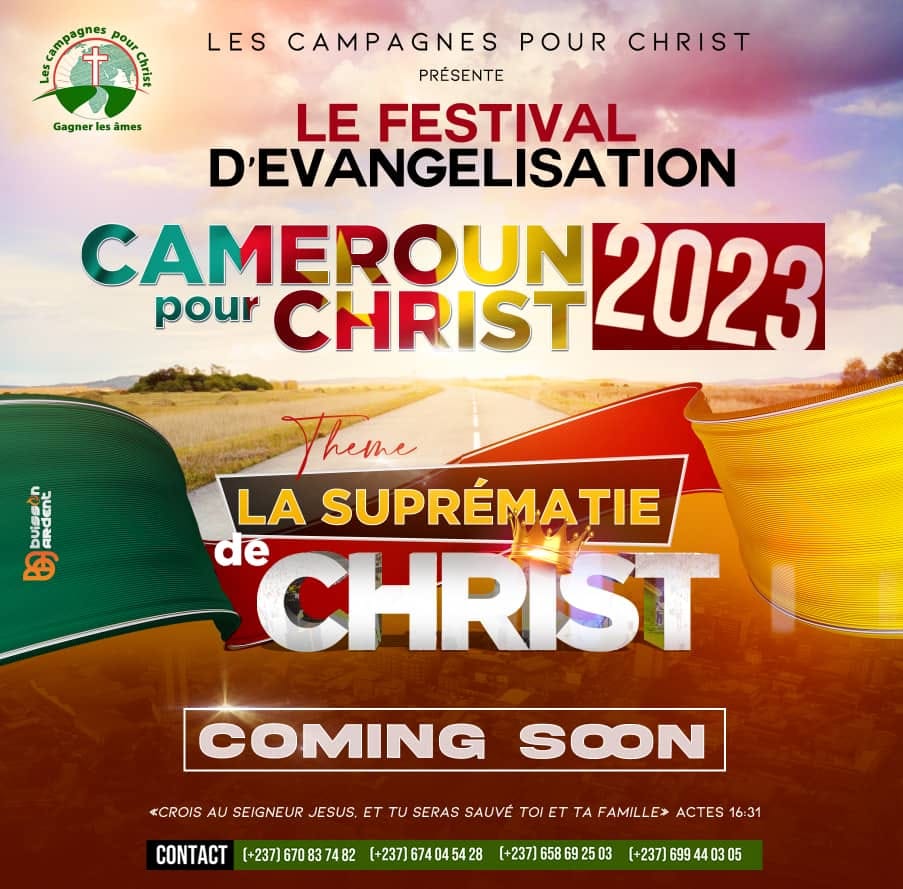 Le Festival d'évangélisation Cameroun pour Christ 2023