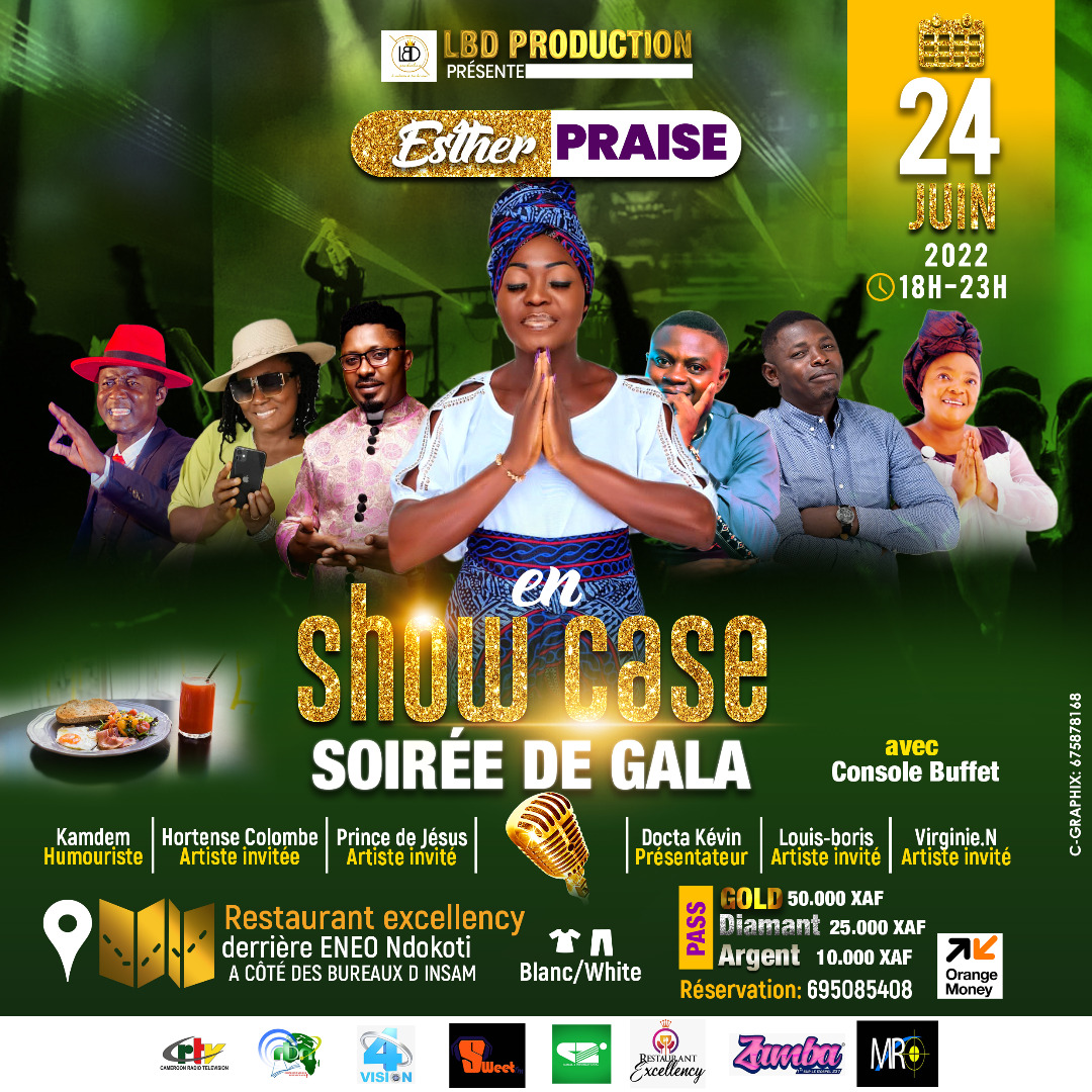 Esther Praise en showcase