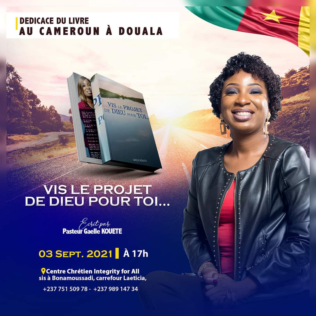 Dedication of the book “Live God’s plan for you” by Pastor Gaelle Kouete