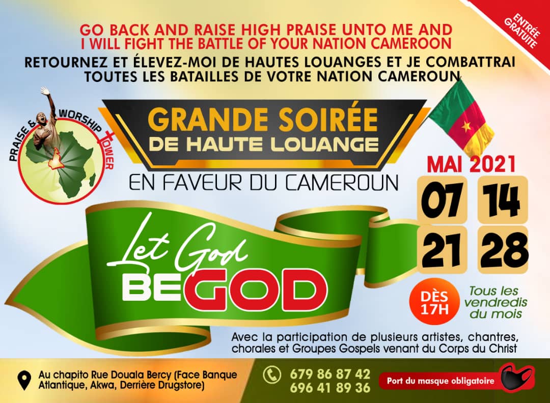 Great evenings of praise in favor of Cameroon May 2021