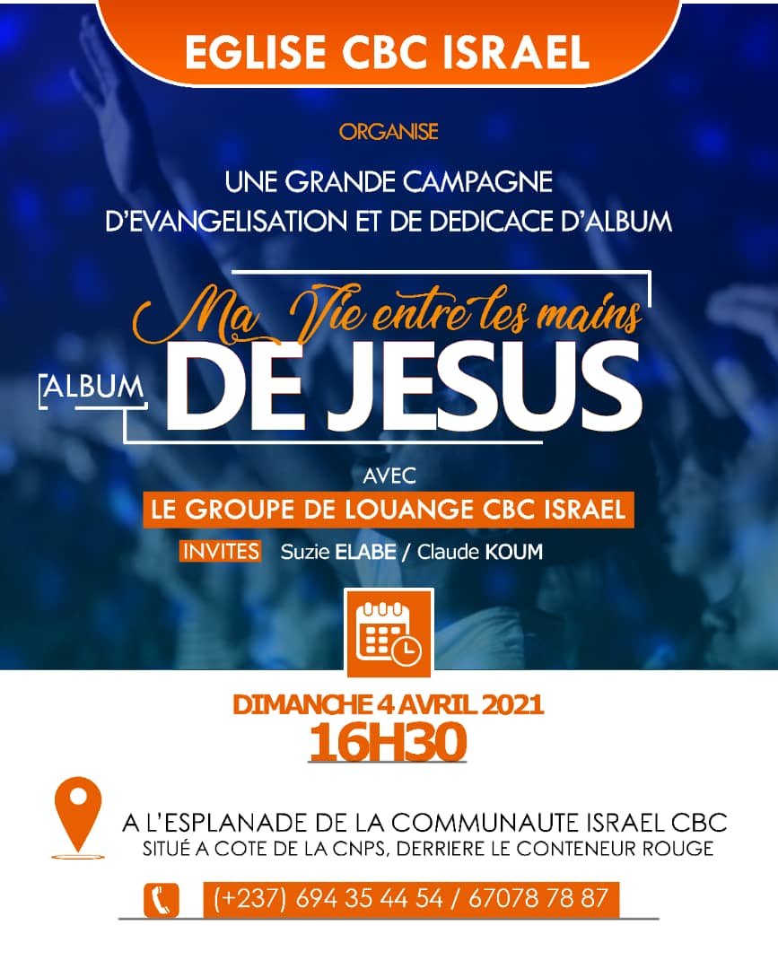 Evangelization and dedication campaign for the album “my life in the hands of Jesus”