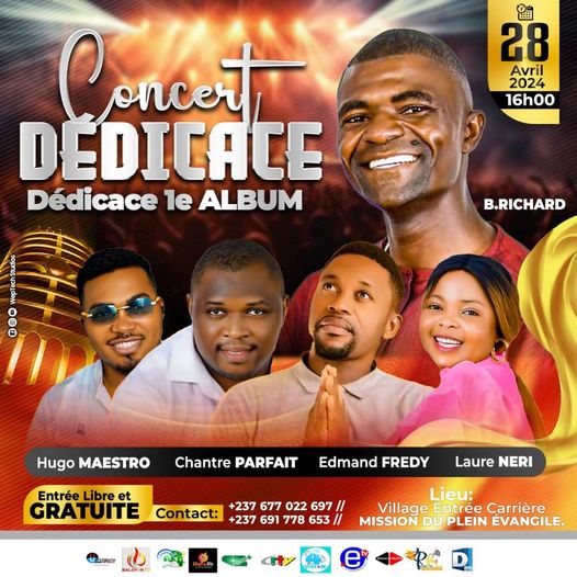 Dedication concert 1st album by B. Richard