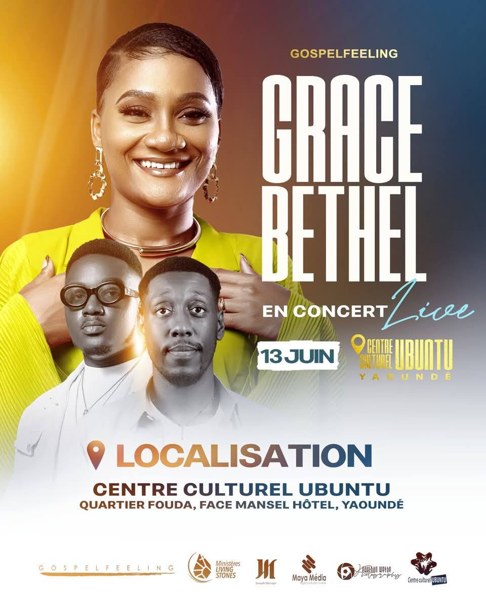 Grace Bethel in concert at the Ubuntu Center Yaoundé