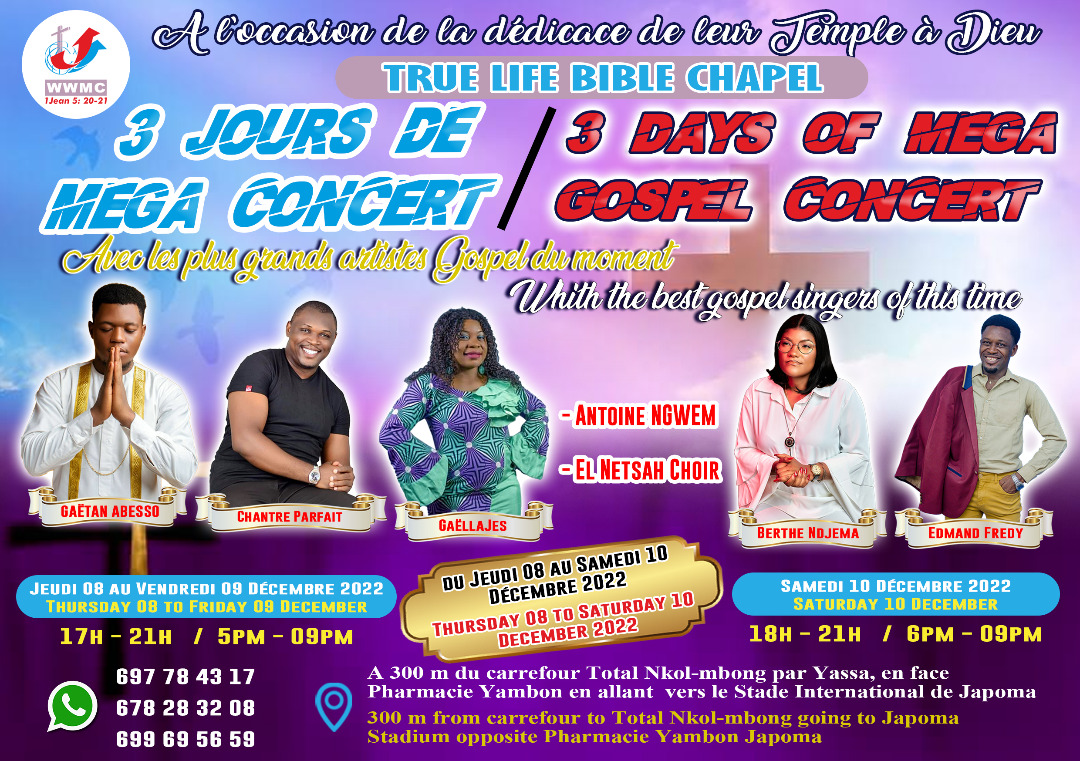 True Life Bible Chapel dédicace le temple de Yassa