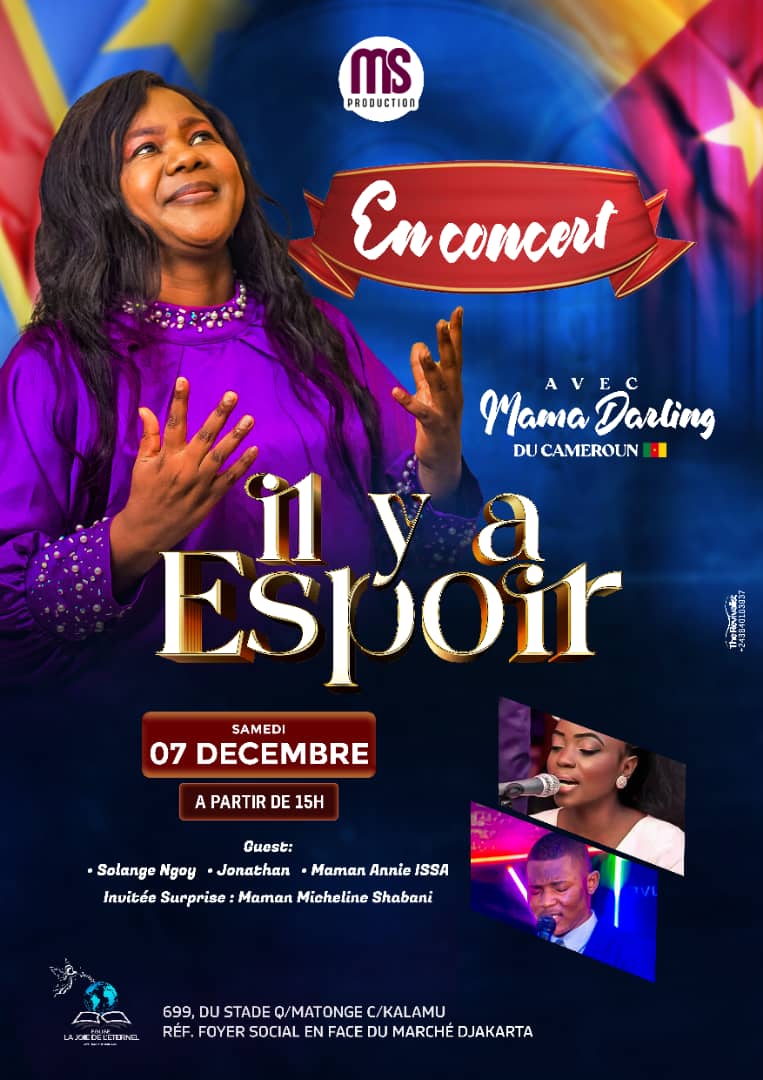 Mama Darling en concert au Cameroun