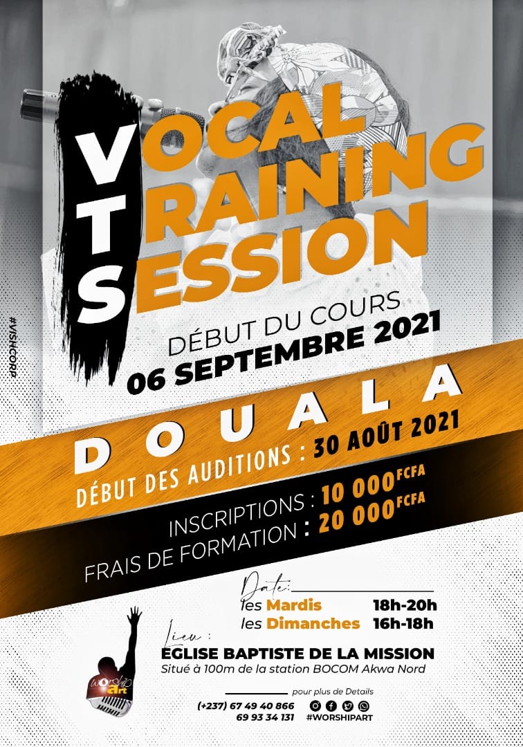 Worship Art Vocal Training Session Douala