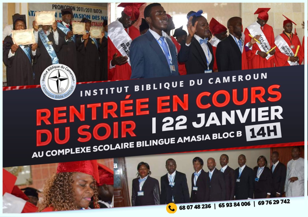 Institut Biblique du Cameroun prepares for the new school year