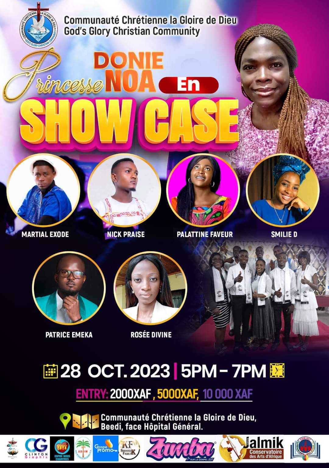 Princesse Donnie Noa en Showcase