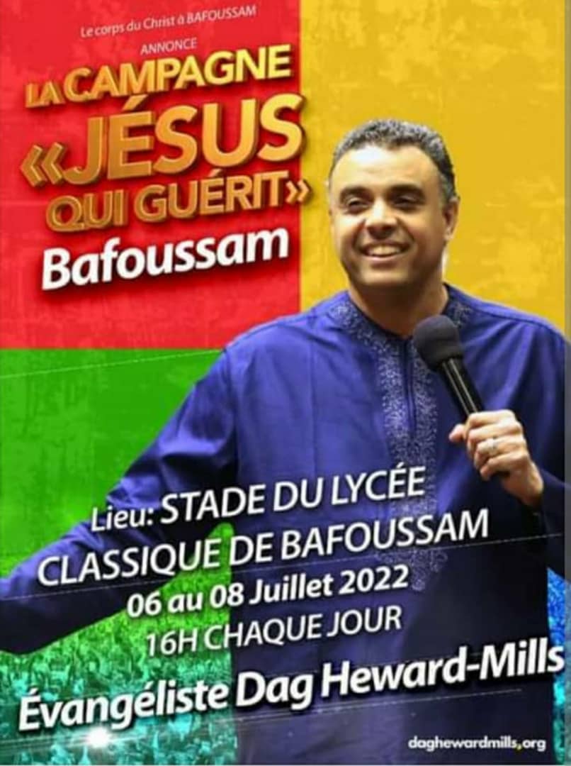 Campagne Jésus qui guérit &agrave; Bafoussam