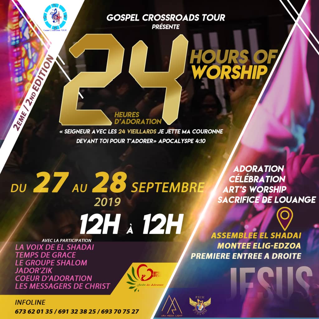 24 Hours Of Worship adore les 24 vieillards de 12h &agrave; 12h
