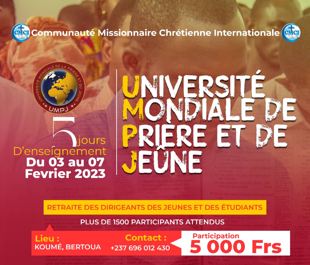 Université Mondiale de Pri&egrave;re et de Je&ucirc;ne