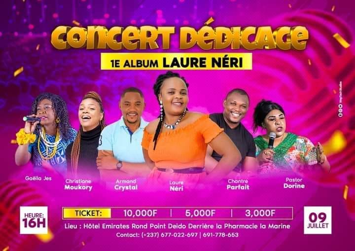 Concert dédicace du premier album de la chantre Laure Neri