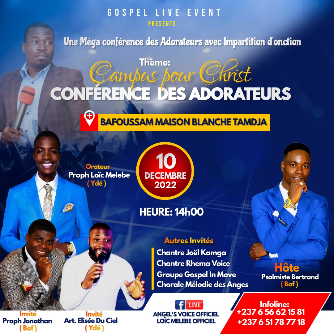 Méga conférence des adorateurs