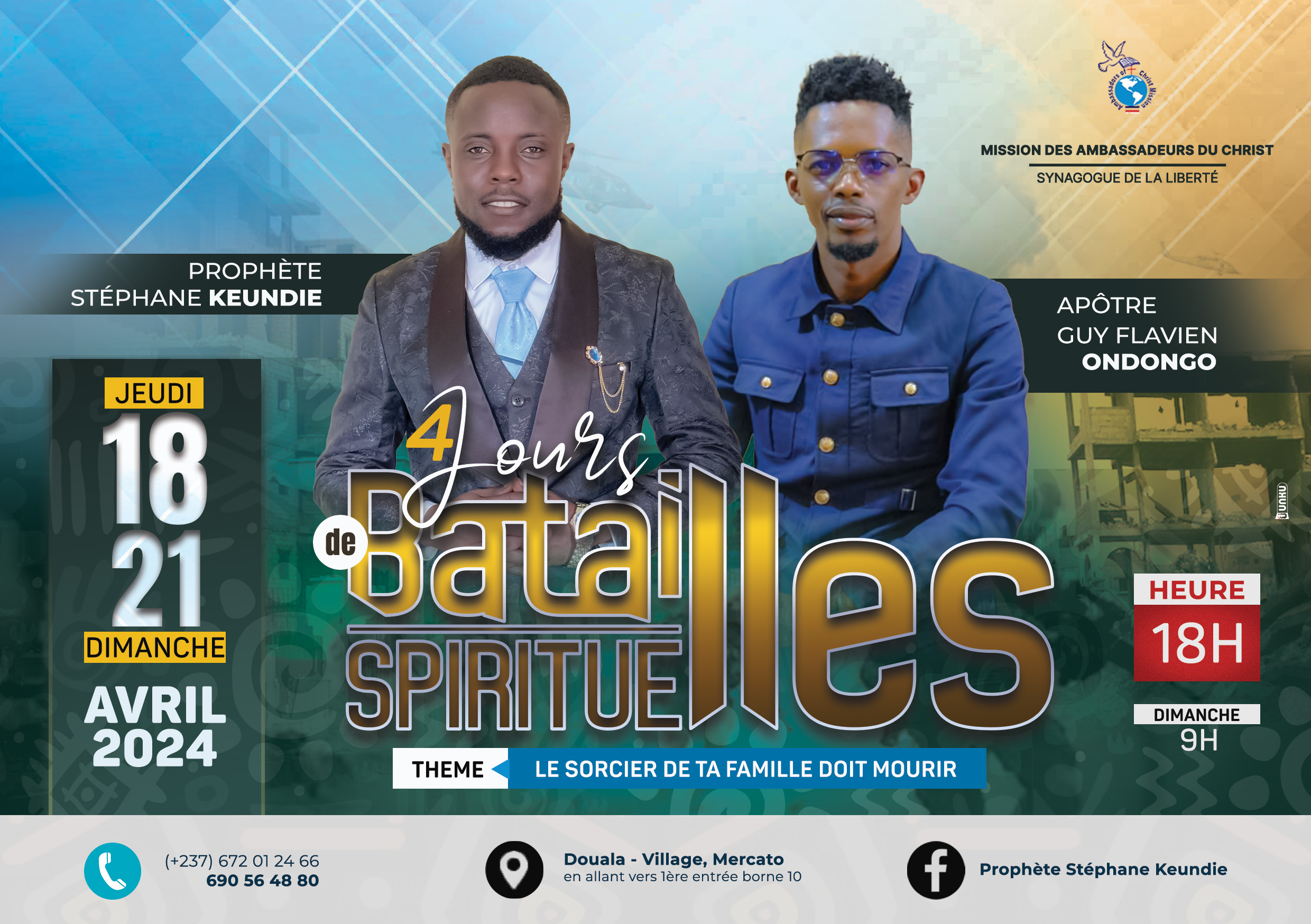 4 days of spiritual battles