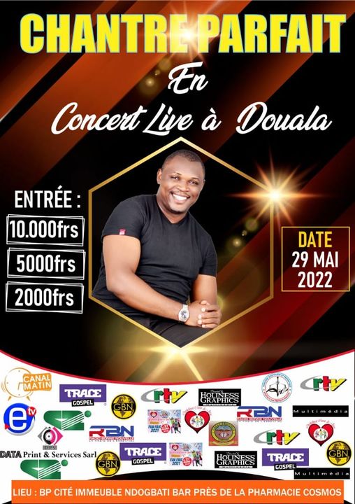 Cantor Perfect in live concert in Douala