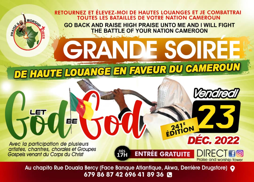 241e édition des soirées de hautes louanges en faveur du Cameroun