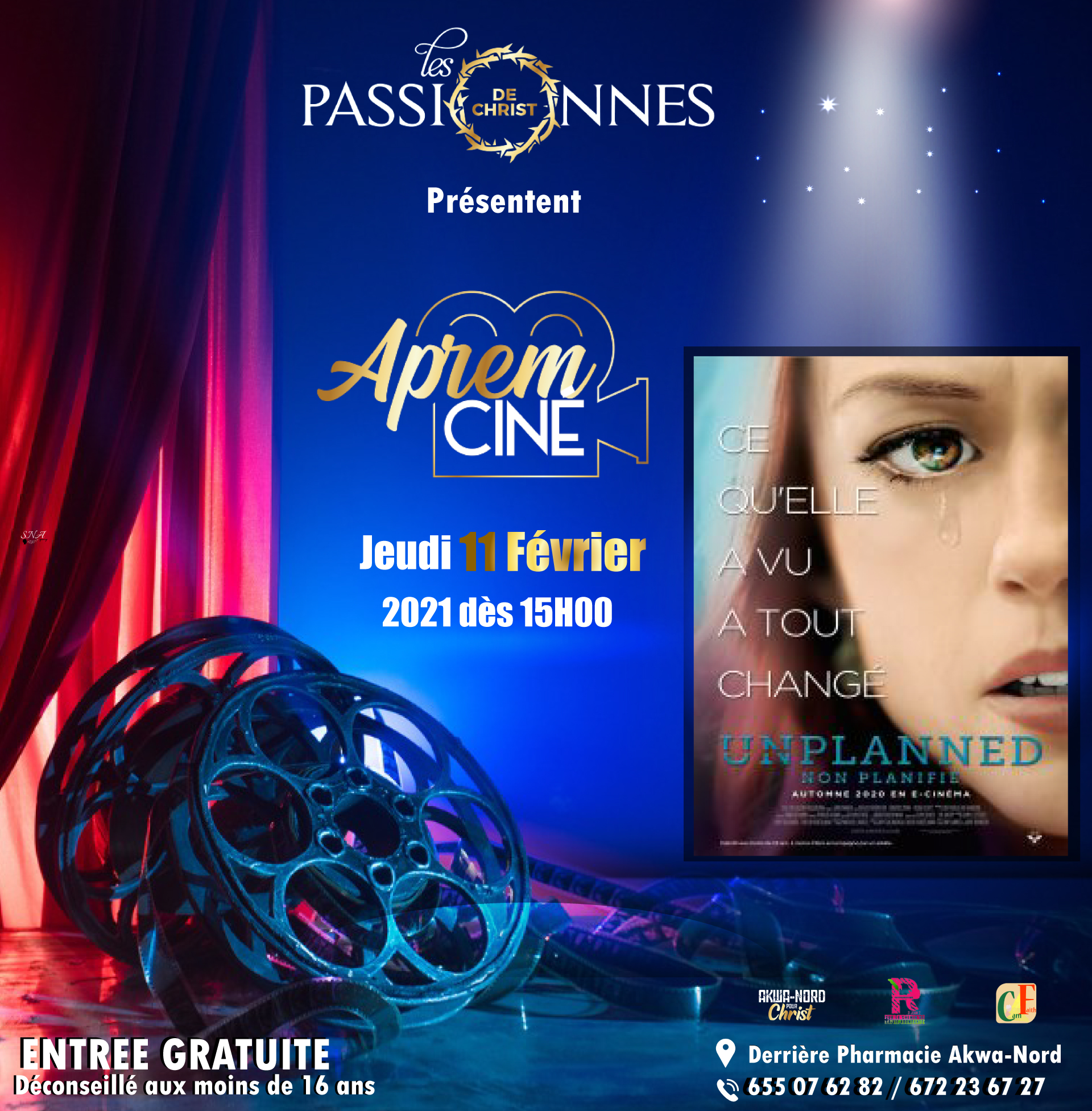 Aprèm Ciné returns with the film Unplanned