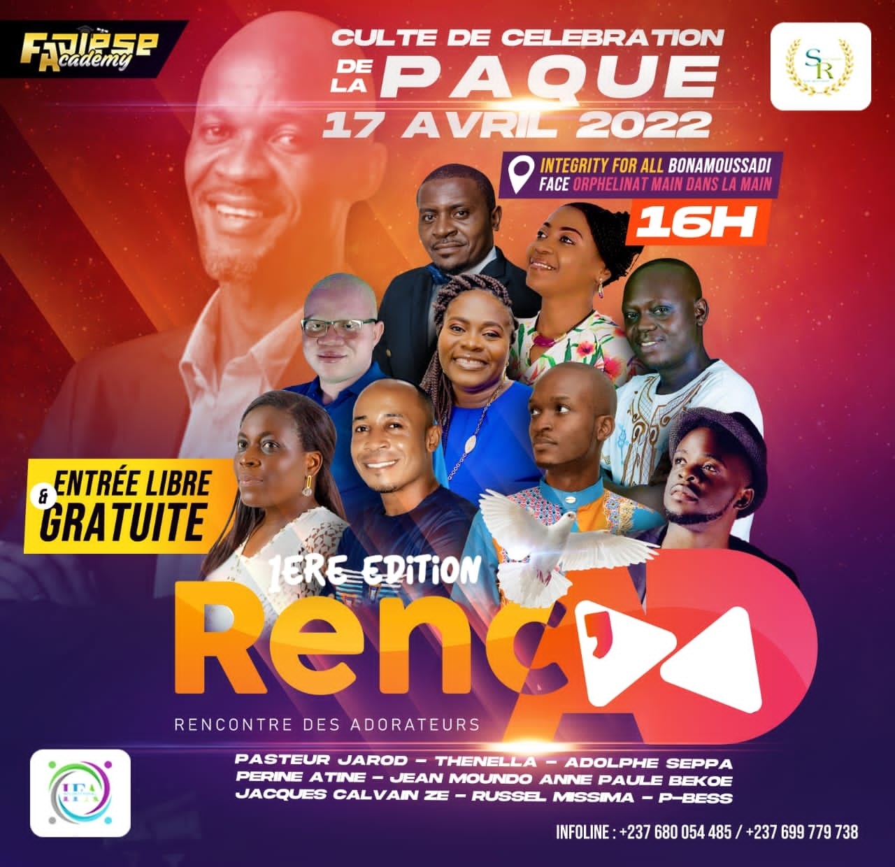 Premi&egrave;re édition RencAd : culte de célébration de la P&acirc;ques