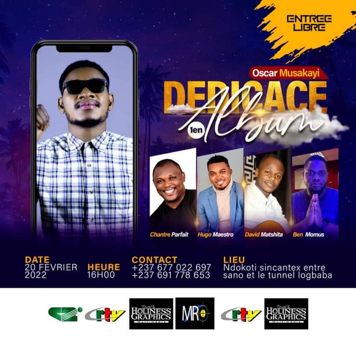 Dédicace du 1er album d'Oscar Musakayi